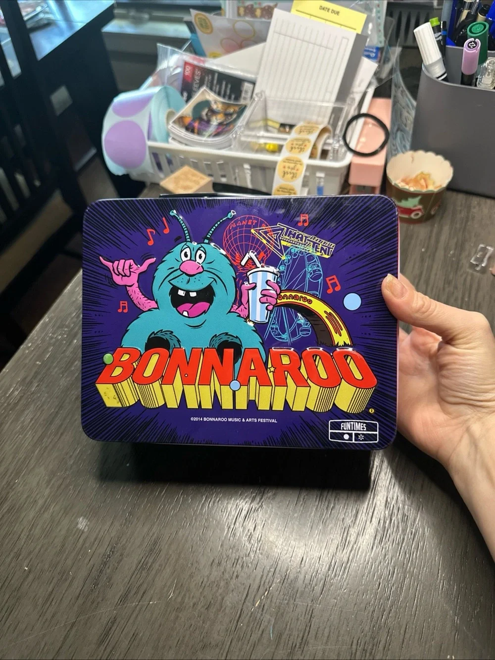 Collector Tin - 2014 Bonaroo Music Festival funtimes tin